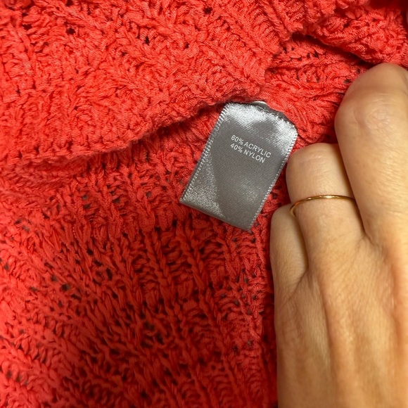 Marled Knit Sweater Tank Top Medium in excellent like-new condition - Picture 3 of 4